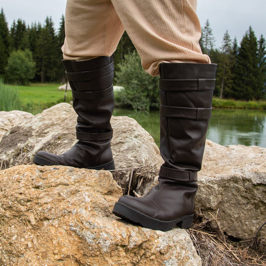 Jedi Stiefel | Echtleder | braun
