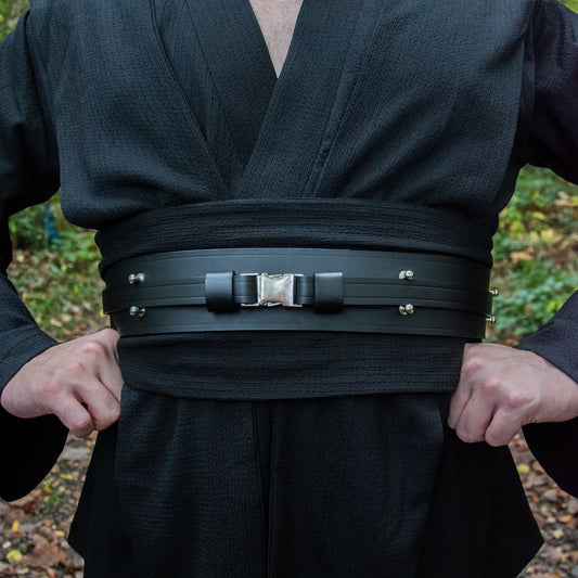 Sith Gürtel | Echtleder | schwarz