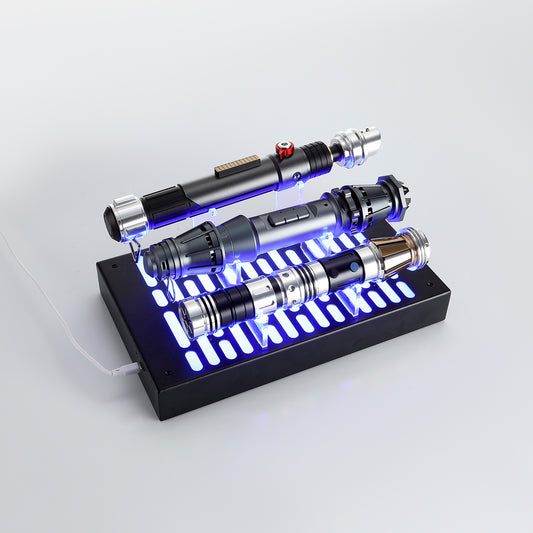 LED Lichtschwert Display Ständer (3-fach)